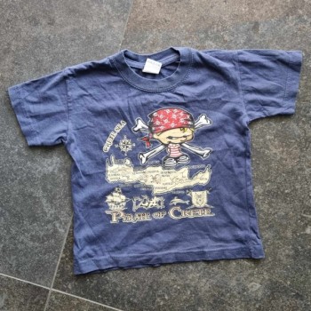 Outlet Suisse – Solderie & Neuf - T-shirt bleu pirate