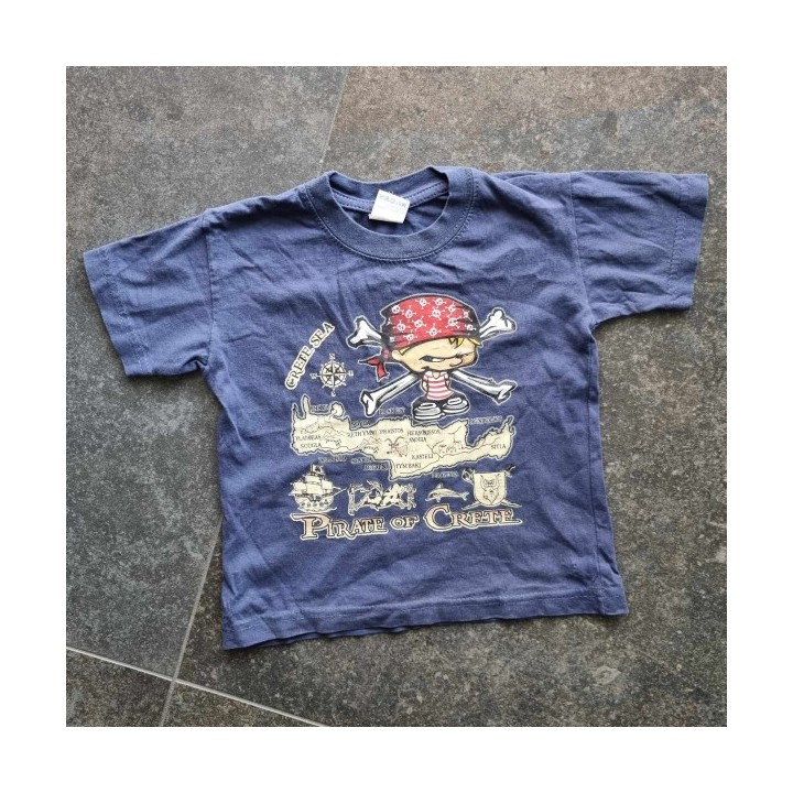 Outlet Suisse – Solderie & Neuf - T-shirt bleu pirate