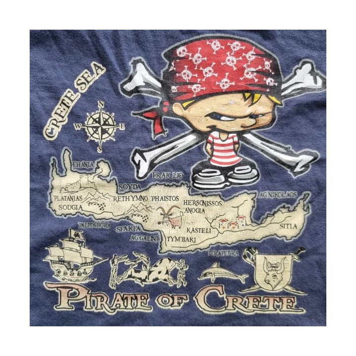 Outlet Suisse – Solderie & Neuf - T-shirt bleu pirate