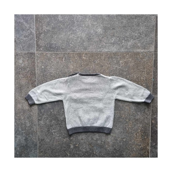 Outlet Suisse – Solderie & Neuf - Pull gris Mignon et Sympa