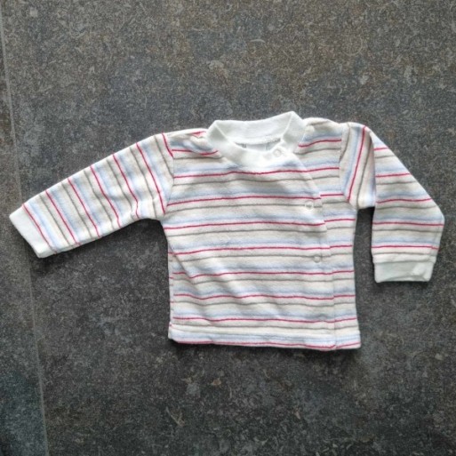 Outlet Suisse – Solderie & Neuf - Pull blanc rayé Baby Club