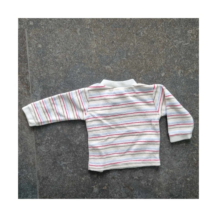 Outlet Suisse – Solderie & Neuf - Pull blanc rayé Baby Club