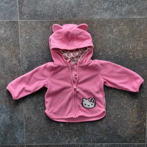 Outlet Suisse – Solderie & Neuf - Sweat Hello Kitty rose à capuche