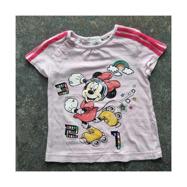 Outlet Suisse – Solderie & Neuf - T-shirt rose Minnie Adidas