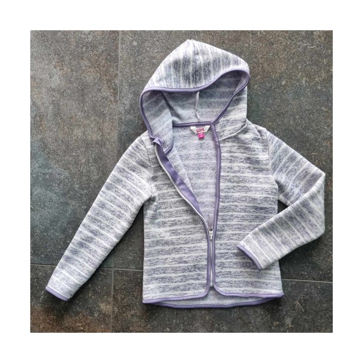 Outlet Suisse – Solderie & Neuf - Sweat violet blanc à capuche