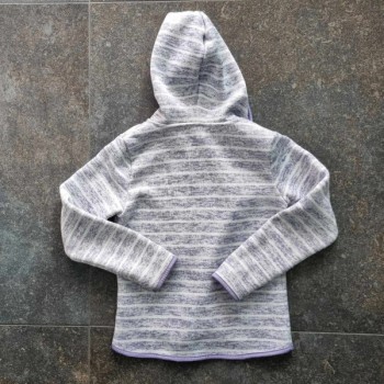 Outlet Suisse – Solderie & Neuf - Sweat violet blanc à capuche