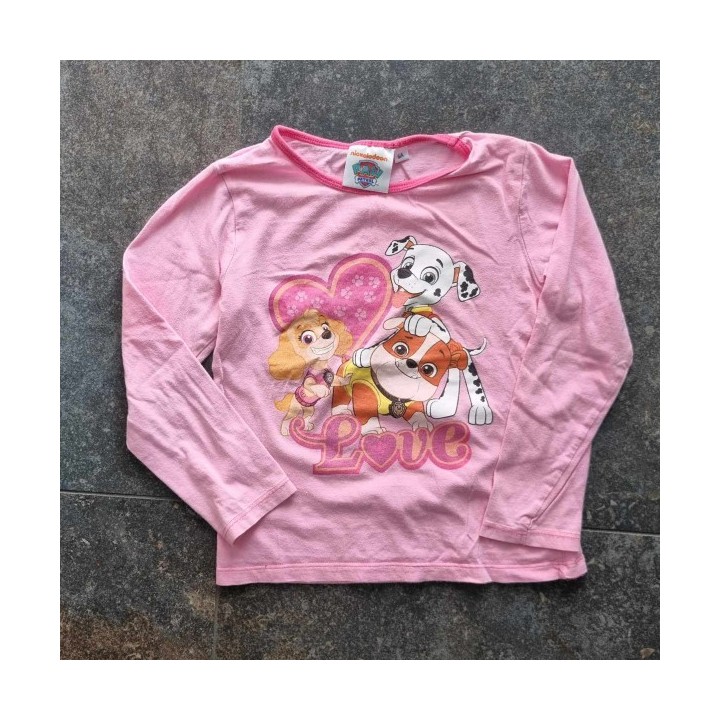 Outlet Suisse – Solderie & Neuf - T-shirt rose chiens