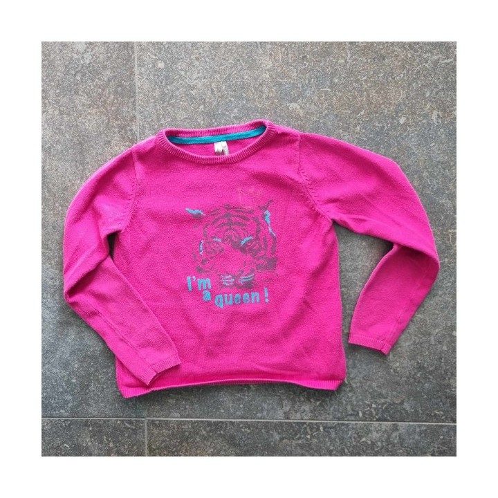 Outlet Suisse – Solderie & Neuf - Pull grenat I'm a Queen