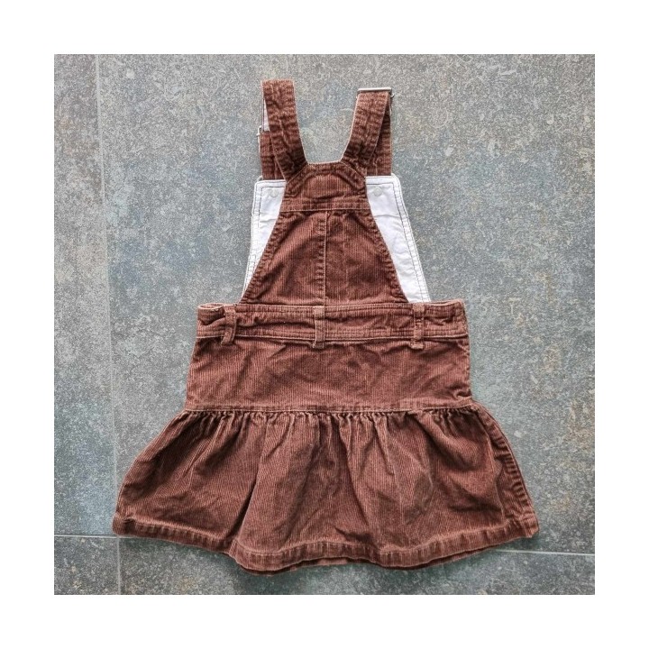 Outlet Suisse – Solderie & Neuf - Robe brune  velours côtelé H&M
