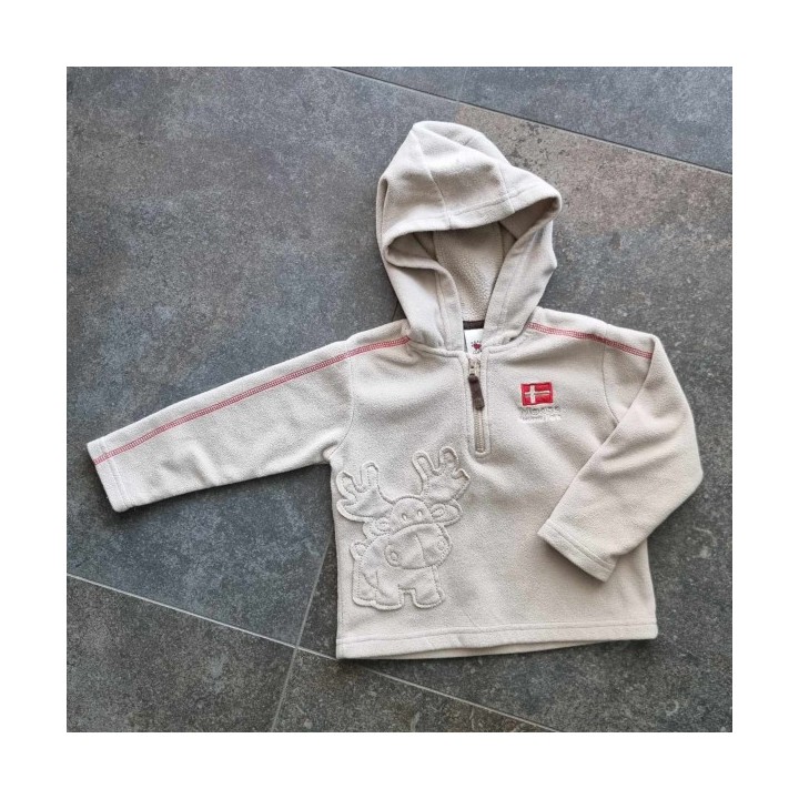 Outlet Suisse – Solderie & Neuf - Sweat brun à capuche Moose National