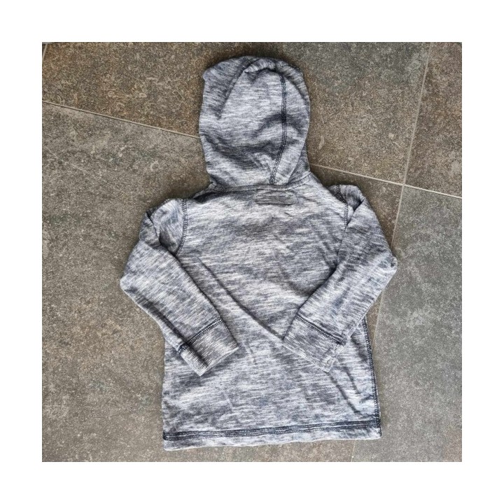 Outlet Suisse – Solderie & Neuf - T-shirt manche slongues bleu à capuc