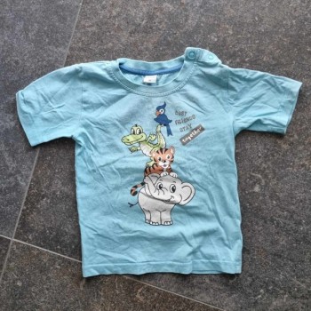 Outlet Suisse – Solderie & Neuf -   T-shirt bleu  Best Friends Smile