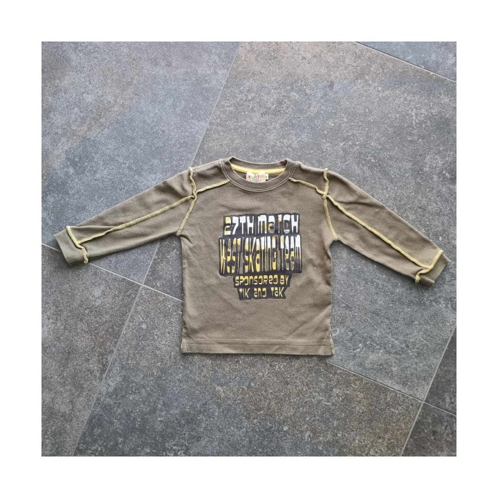 Outlet Suisse – Solderie & Neuf -   Sweat kaki Tik & tak