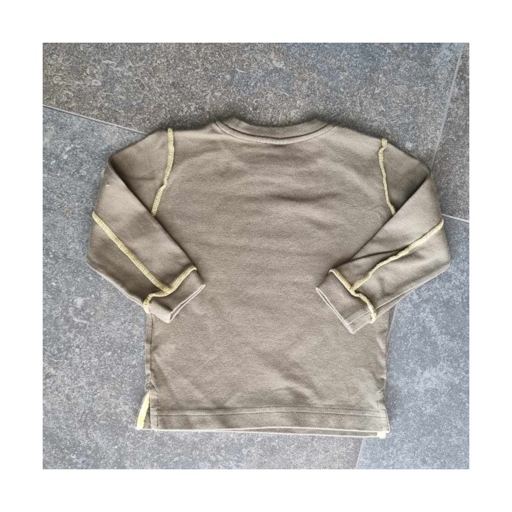 Outlet Suisse – Solderie & Neuf -   Sweat kaki Tik & tak