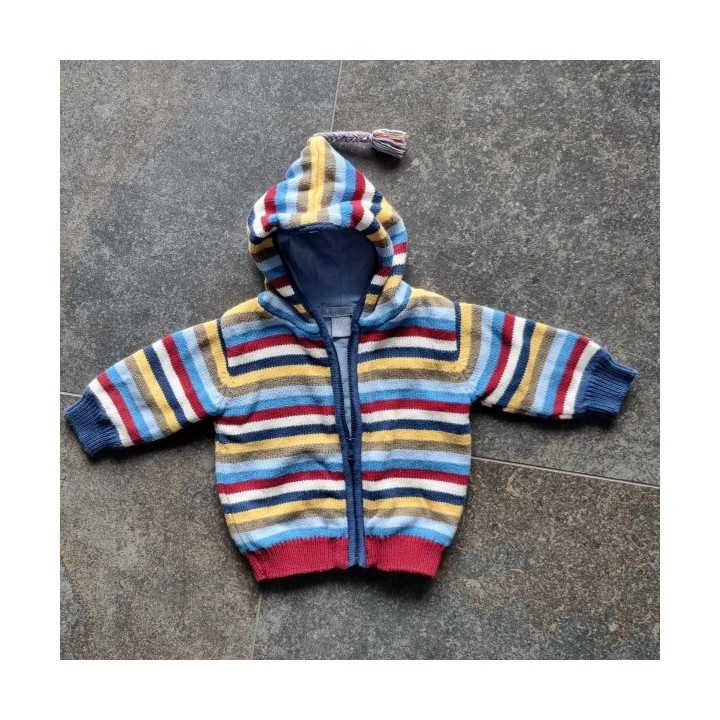 Outlet Suisse – Solderie & Neuf - Veste rayée à capuche H&M
