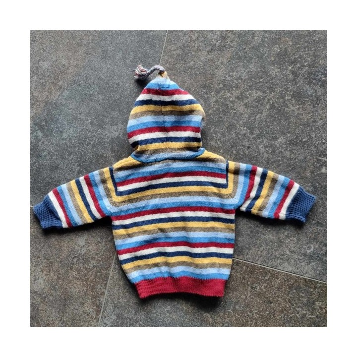 Outlet Suisse – Solderie & Neuf - Veste rayée à capuche H&M