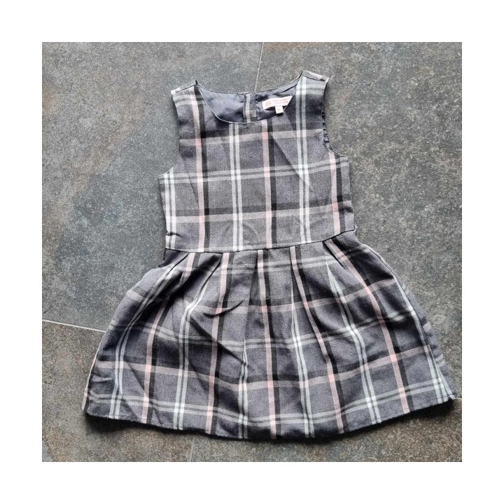 Outlet Suisse – Solderie & Neuf - Robe grise à rayures