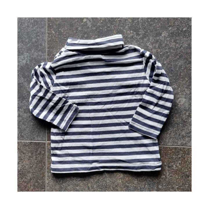 Outlet Suisse – Solderie & Neuf - T-shirt marin rayé blanc bleu