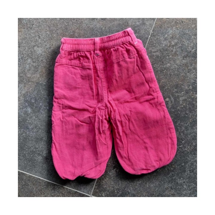 Outlet Suisse – Solderie & Neuf - Pantalons velours côtelé rose