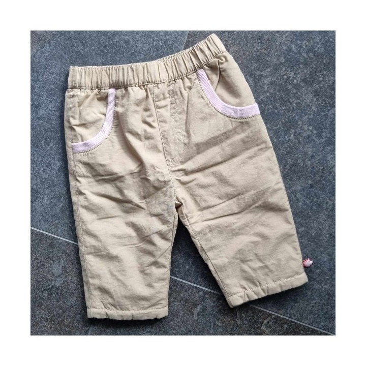 Outlet Suisse – Solderie & Neuf - Pantalon Campus beige et rose