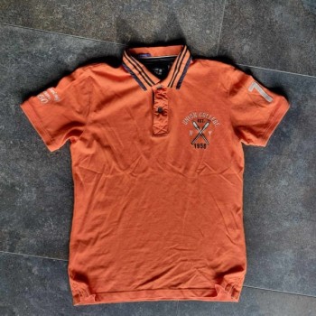 Outlet Suisse – Solderie & Neuf - Polo orange Union College S.Oliver