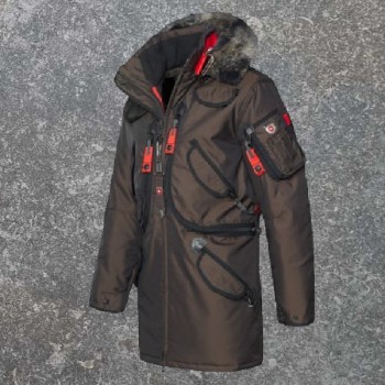 Outlet Suisse – Solderie & Neuf - Parka d'hiver Swiss Rescue multifonc