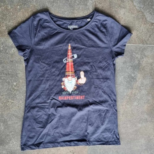 Outlet Suisse – Solderie & Neuf - T-shirt bleu Nainpertinent