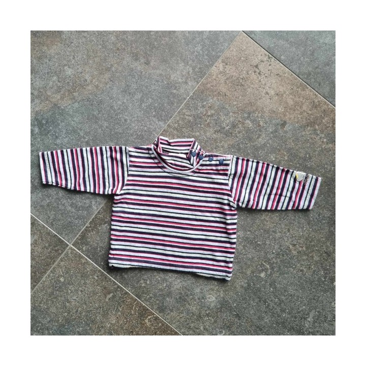Outlet Suisse – Solderie & Neuf - Petit pull rayé manches longues
