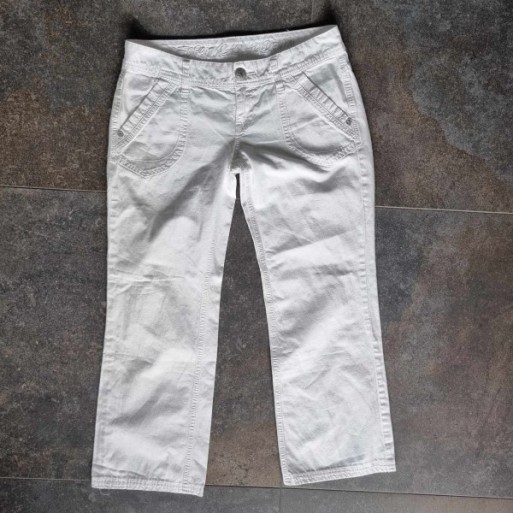 Outlet Suisse – Solderie & Neuf - Pantalon tissus blanc Esprit