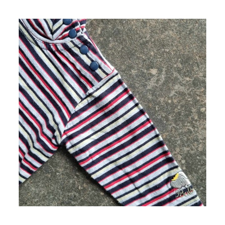 Outlet Suisse – Solderie & Neuf - Petit pull rayé manches longues