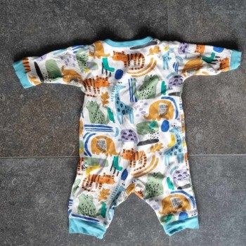 Outlet Suisse – Solderie & Neuf - Pyjama blanc turquoise animaux Next