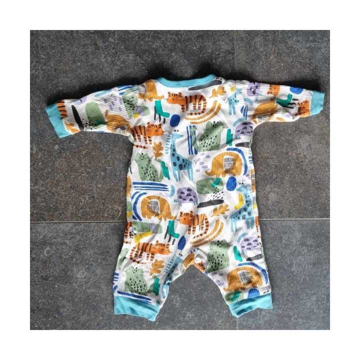 Outlet Suisse – Solderie & Neuf - Pyjama blanc turquoise animaux Next