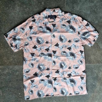 Outlet Suisse – Solderie & Neuf - Chemise rose à fleurs Zara Man