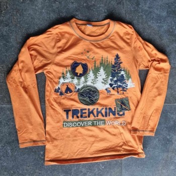 Outlet Suisse – Solderie & Neuf - T-shirt orange Trekking