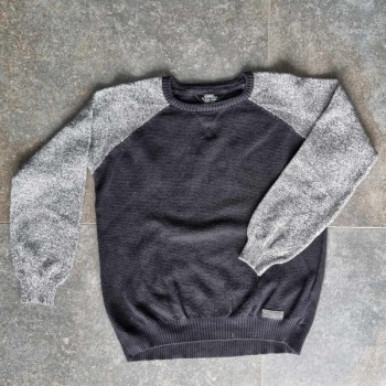 Outlet Suisse – Solderie & Neuf - Pull noir gris Rebel