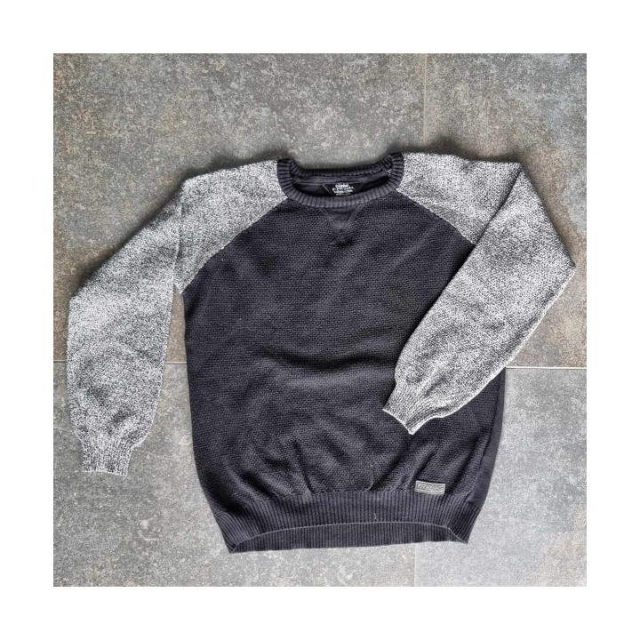Outlet Suisse – Solderie & Neuf - Pull noir gris Rebel