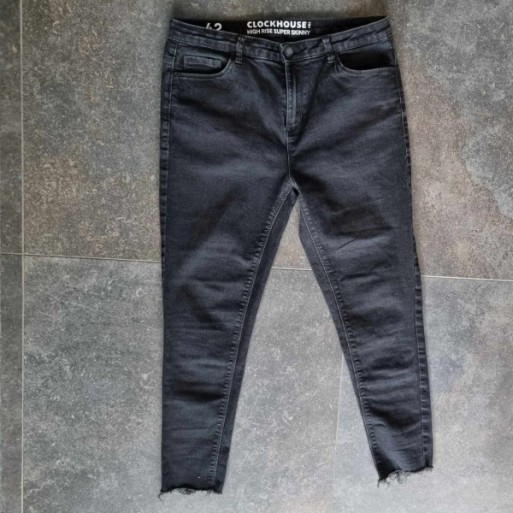 Outlet Suisse – Solderie & Neuf - Pantalon jeans noir ClockHouse