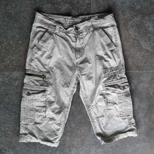 Outlet Suisse – Solderie & Neuf - Short gris Tom Tompson Denim