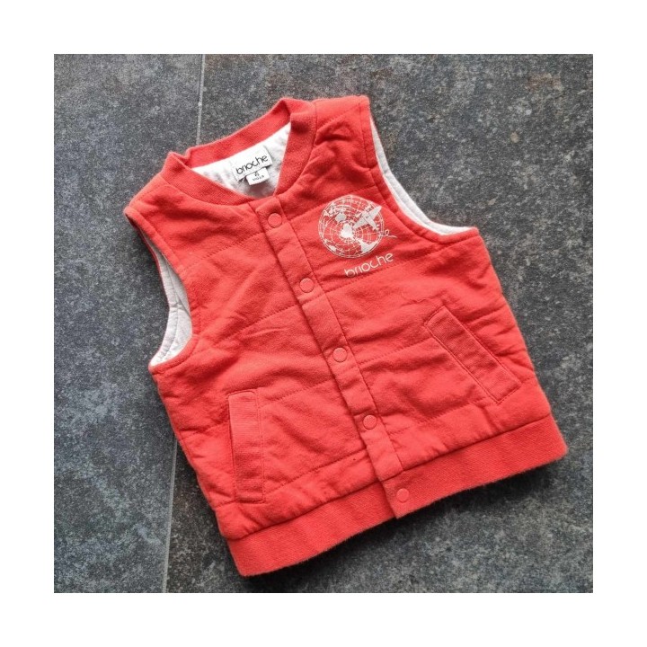Outlet Suisse – Solderie & Neuf - Gillet orange Brioche