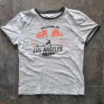 Outlet Suisse – Solderie & Neuf - T-shirt gris Los Angeles LH