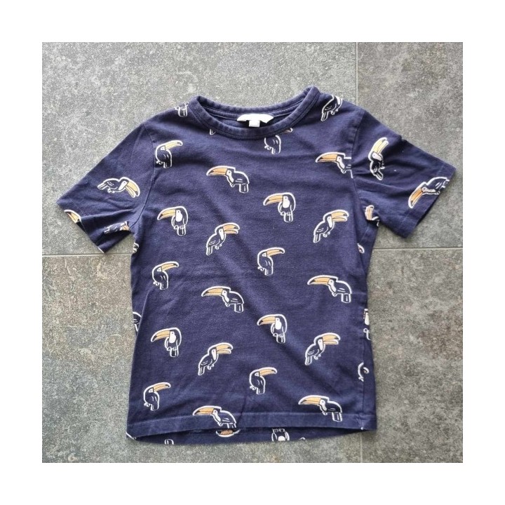 Outlet Suisse – Solderie & Neuf - T-shirt bleu à toucan Kids