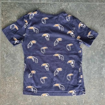 Outlet Suisse – Solderie & Neuf - T-shirt bleu à toucan Kids