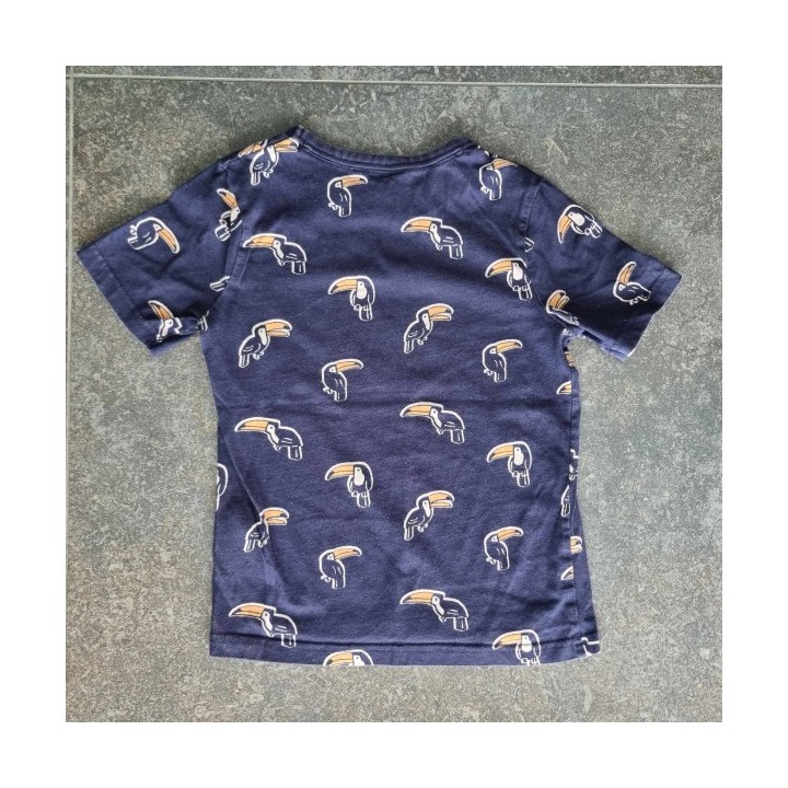 Outlet Suisse – Solderie & Neuf - T-shirt bleu à toucan Kids