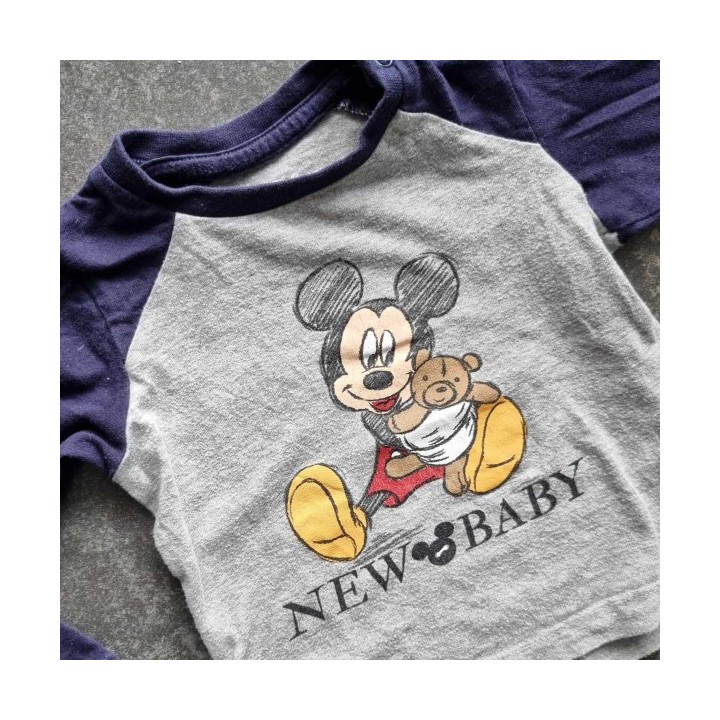 Outlet Suisse – Solderie & Neuf - T-Shirt gris Disney New Baby