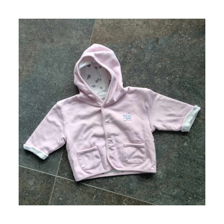 Outlet Suisse – Solderie & Neuf - Pull rose à capuche Jojo