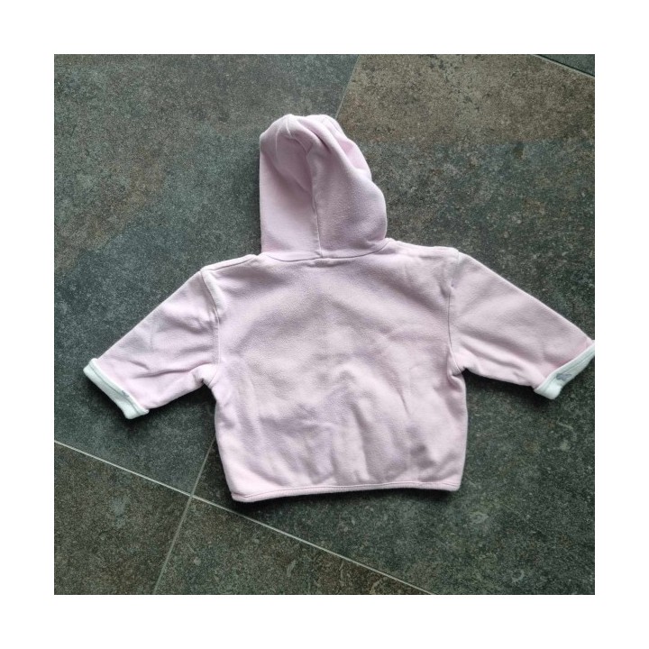 Outlet Suisse – Solderie & Neuf - Pull rose à capuche Jojo