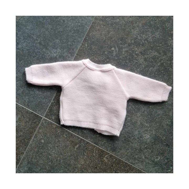 Outlet Suisse – Solderie & Neuf - Pull rose manches longues