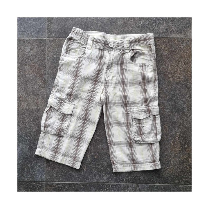 Outlet Suisse – Solderie & Neuf - Short écru à rayures C&A