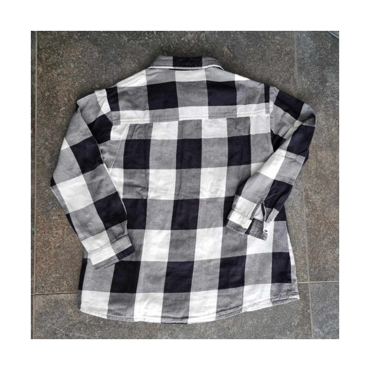 Outlet Suisse – Solderie & Neuf - Chemise à carreaux noirs blancs Bene