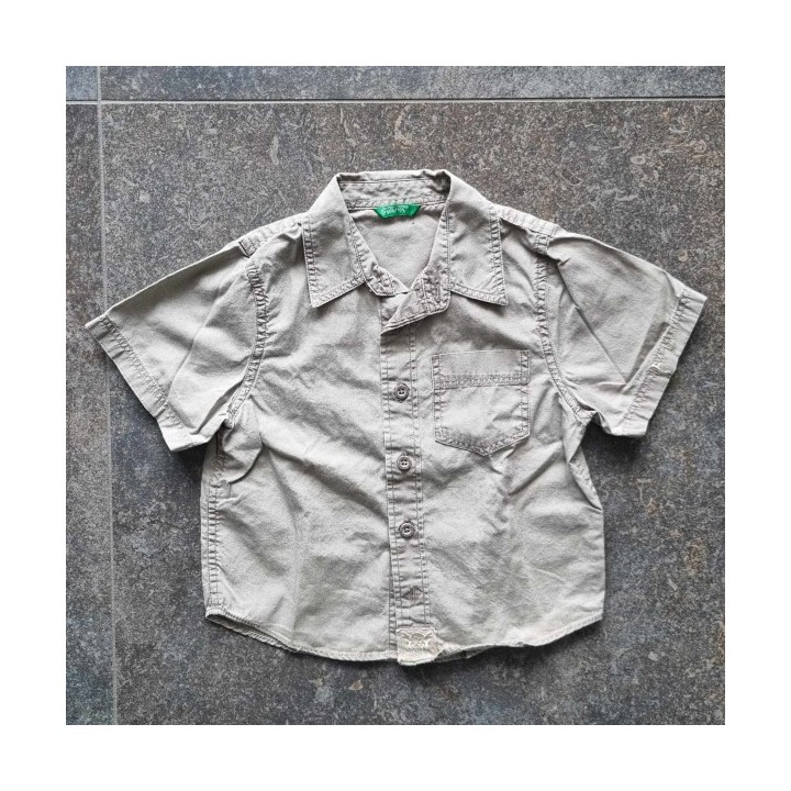 Outlet Suisse – Solderie & Neuf - Chemise kaki Benetton